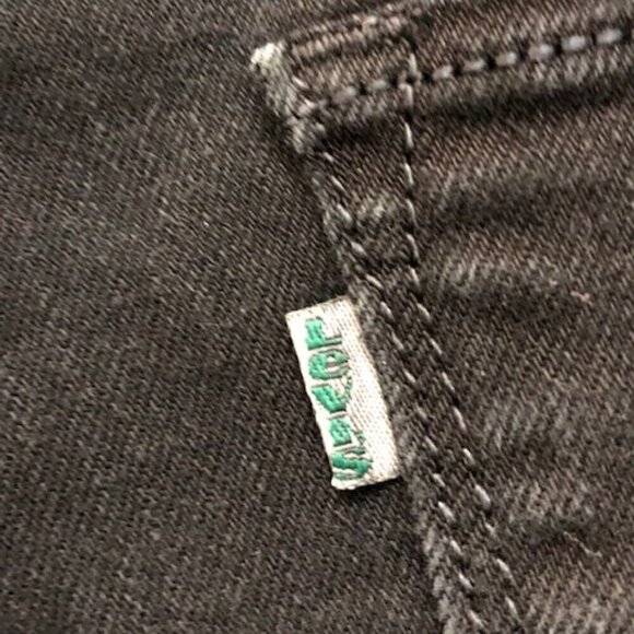 levi's Eco E Black 531 Low Skinny Jeans - Picture 4 of 7